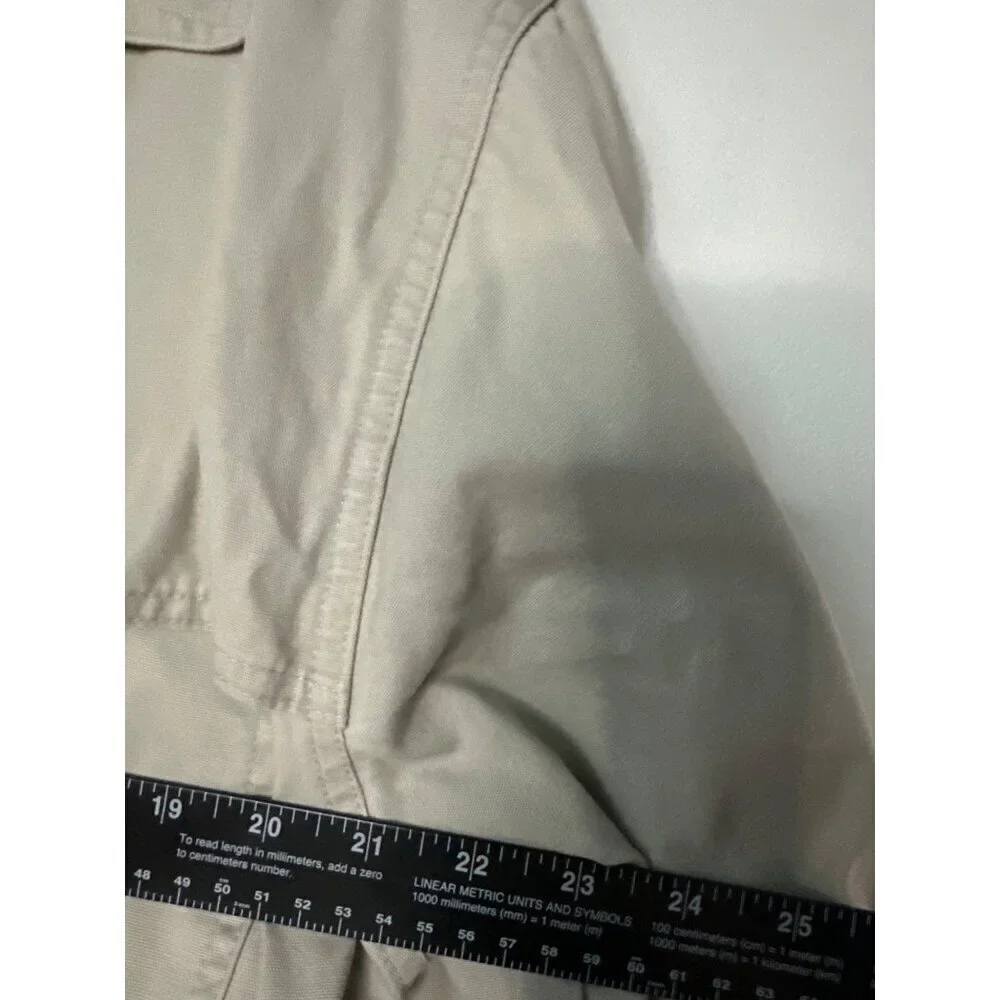 Eddie Bauer Men’s Large Utility Jacket Outdoor Utility VTG Retro Y2K Camping